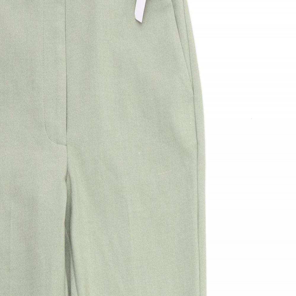 Marks and Spencer Womens Green   Trousers  Size 6 L25 in