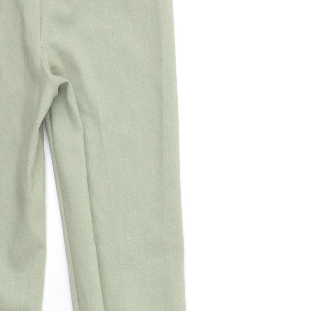 Marks and Spencer Womens Green   Trousers  Size 6 L25 in