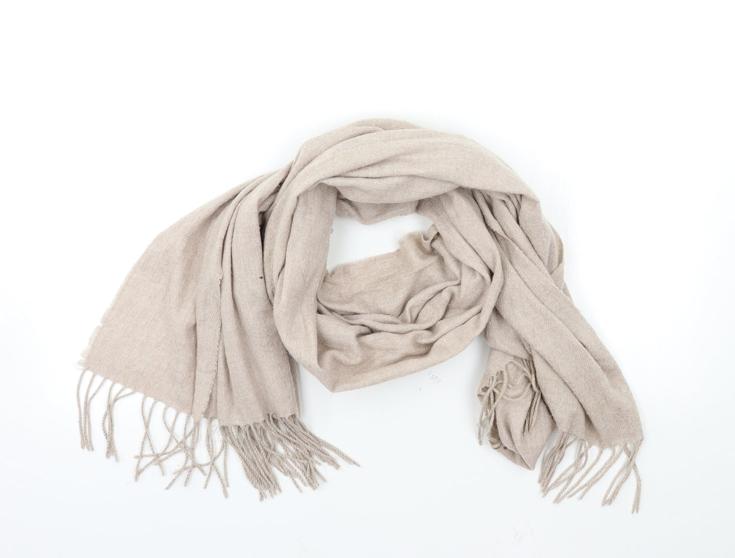 Preworn Womens Beige    Scarf