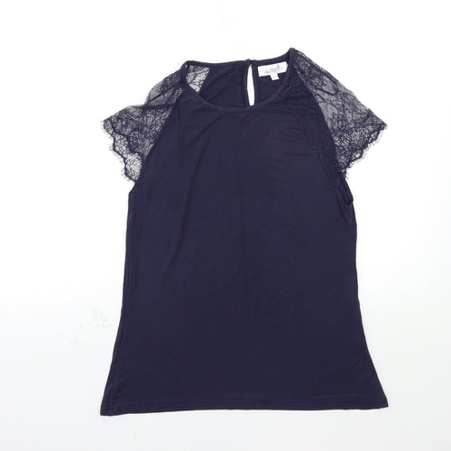 la maguise Womens Blue   Basic T-Shirt Size S