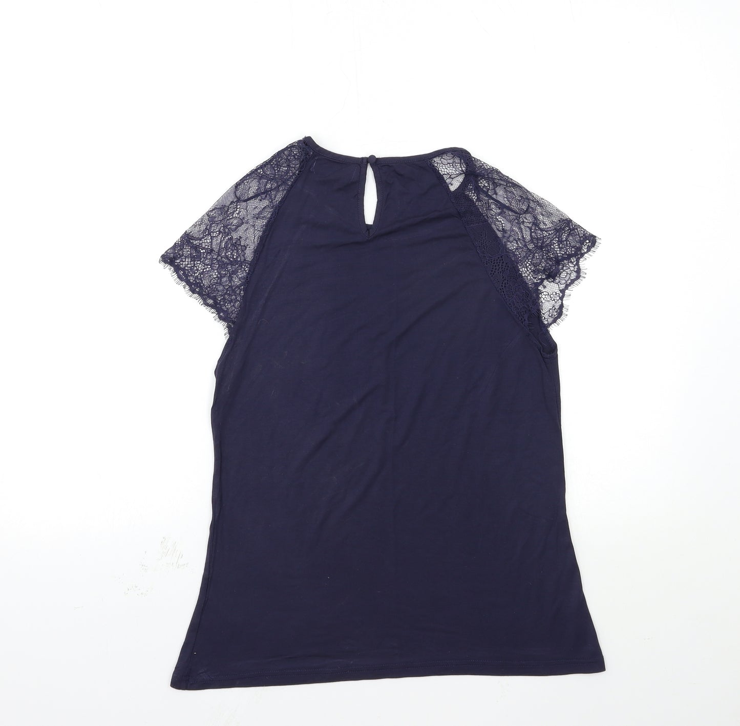 la maguise Womens Blue   Basic T-Shirt Size S