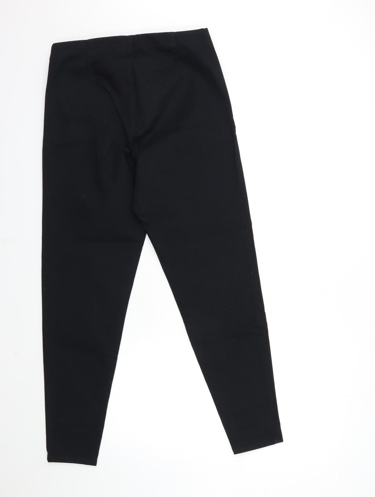 George Womens Black  Denim Skinny Jeans Size 12 L28 in