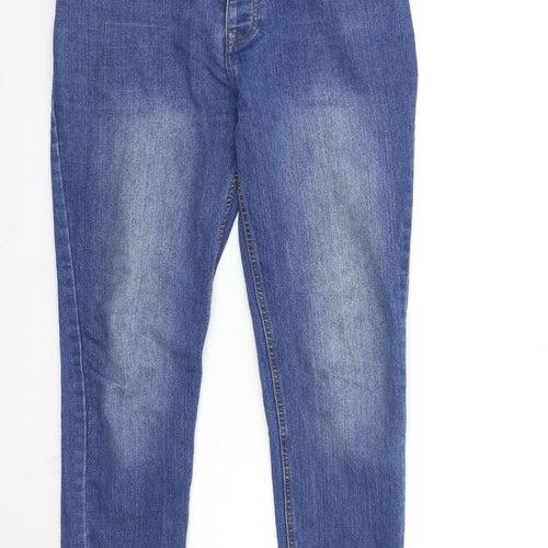 Boohoo Mens Blue  Denim Skinny Jeans Size 32 in L30 in