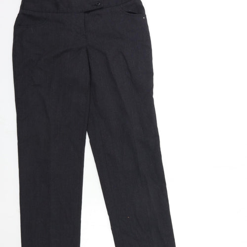 Club Class Womens Grey   Trousers  Size 12 L29 in