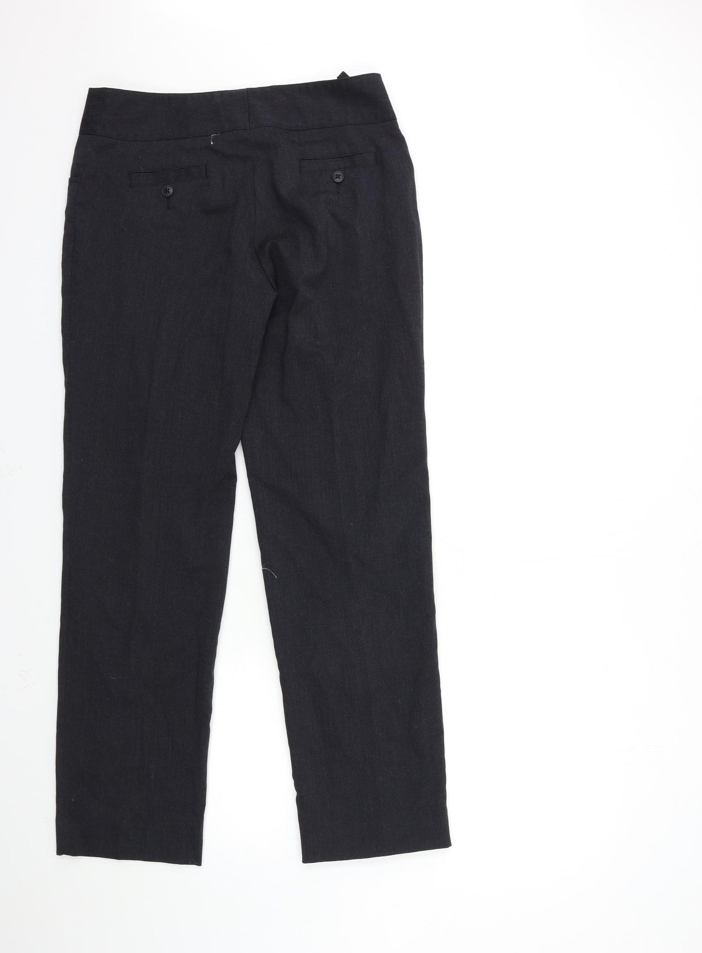 Club Class Womens Grey   Trousers  Size 12 L29 in