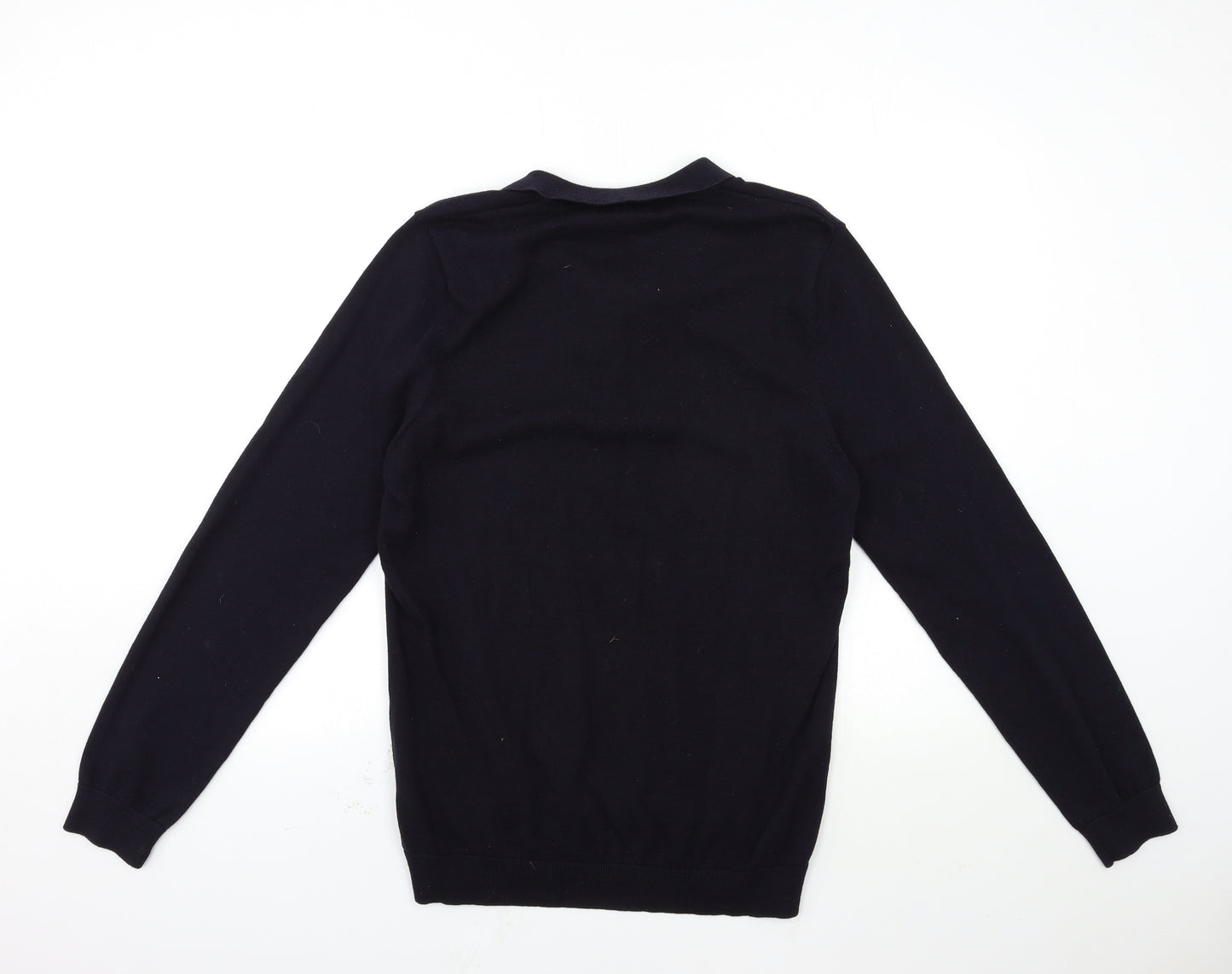 New Look Mens Blue  Knit Pullover Jumper Size L