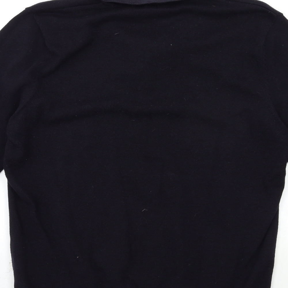 New Look Mens Blue  Knit Pullover Jumper Size L