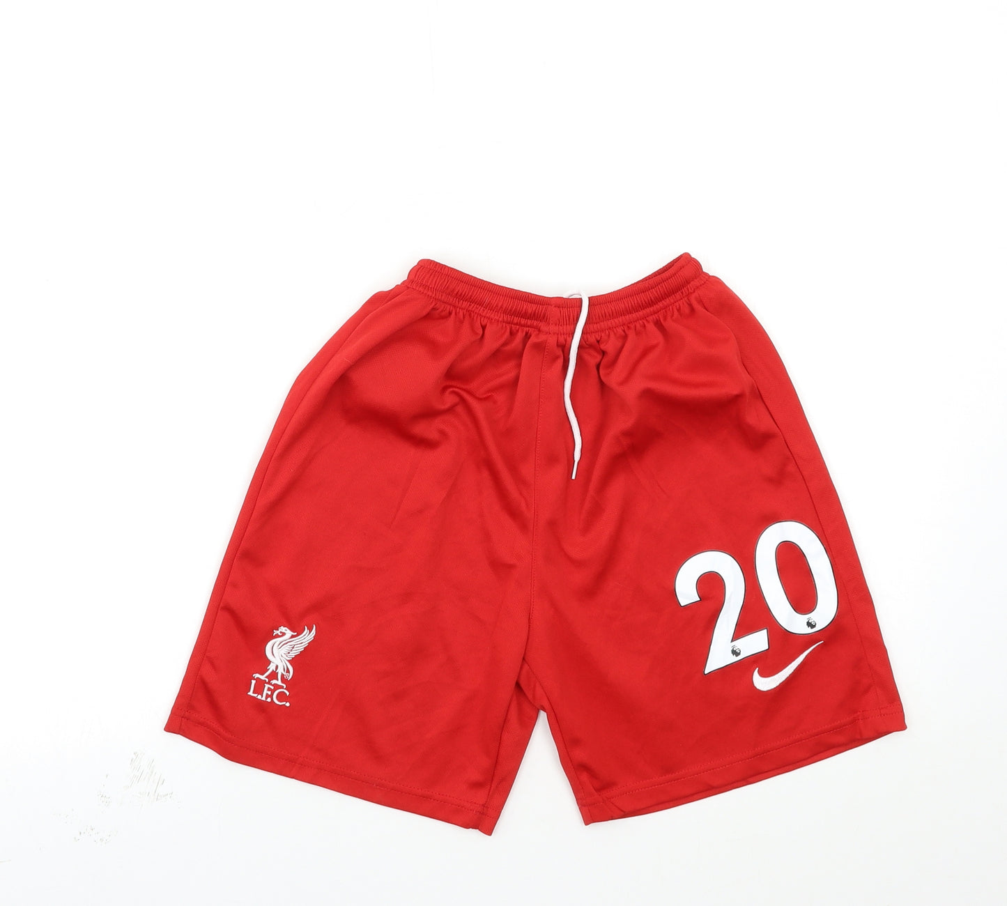 Liverpool FC Boys Red   Sweat Shorts Size 10 Years