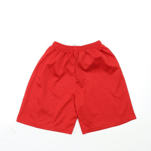Liverpool FC Boys Red   Sweat Shorts Size 10 Years