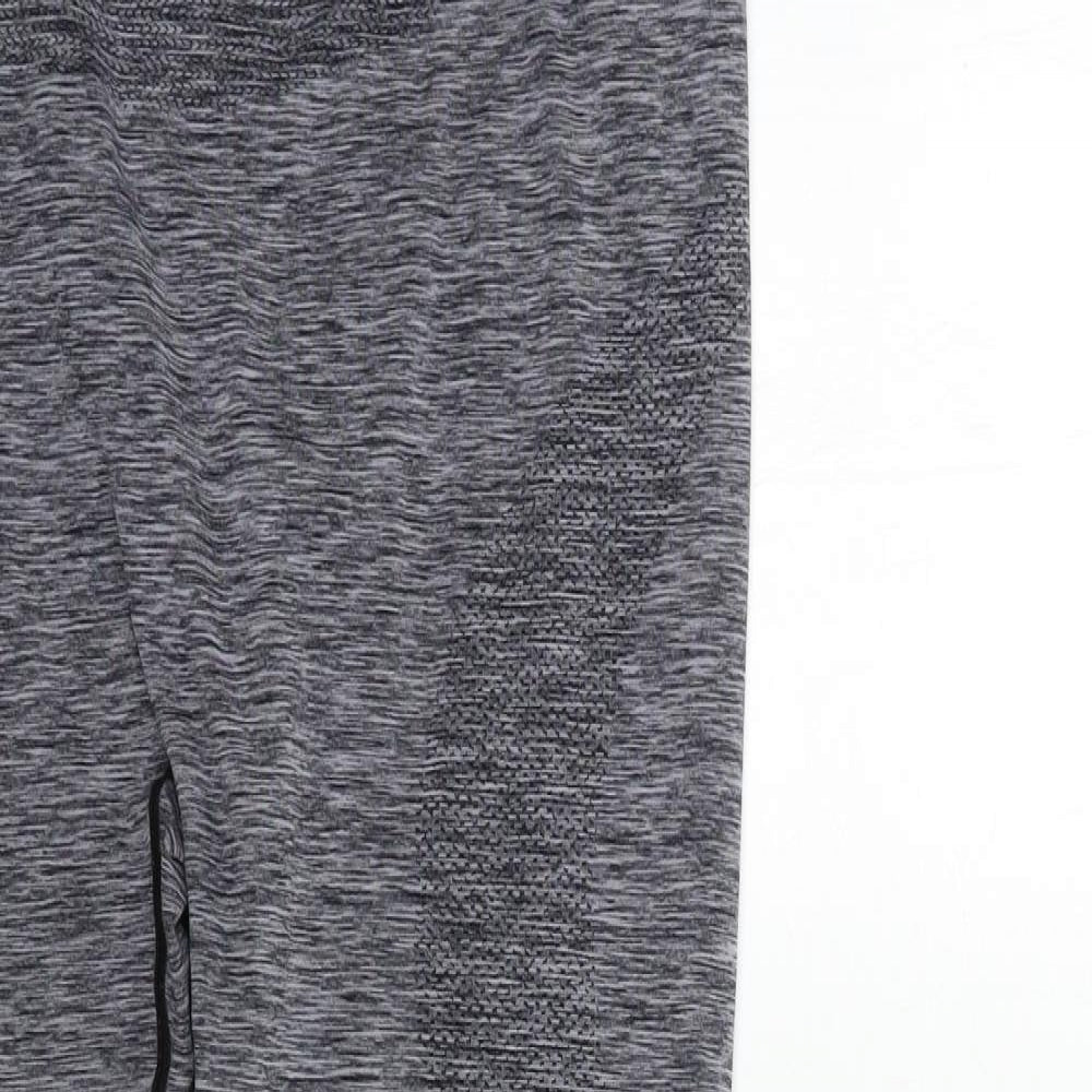 New Look Womens Grey   Compression Trousers Size L L28 in