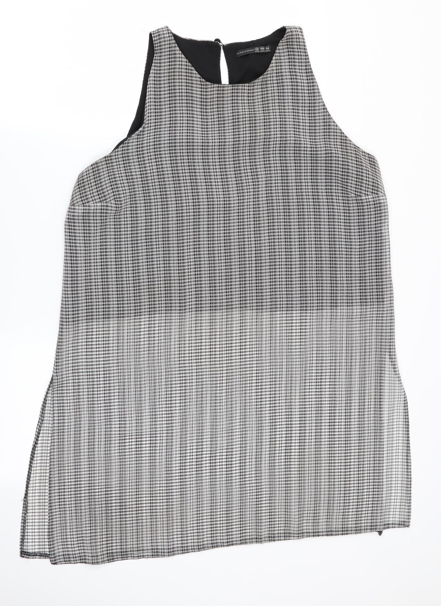 Primark Womens Multicoloured Check  Basic Blouse Size 18