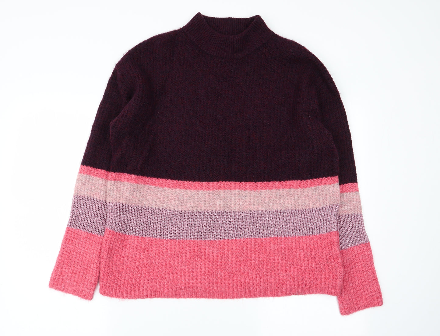 Asda George Womens Multicoloured   Pullover Jumper Size M