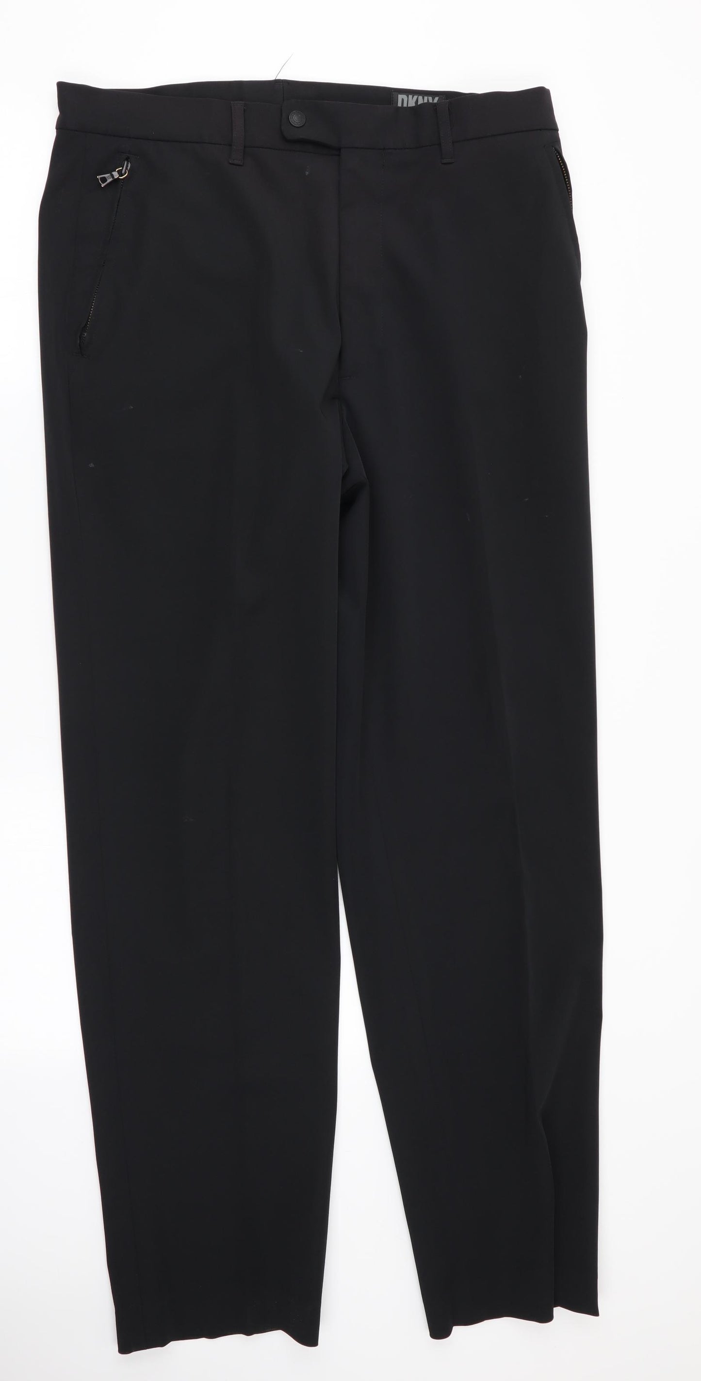 DKNY Mens Black   Trousers  Size 34 in L34 in