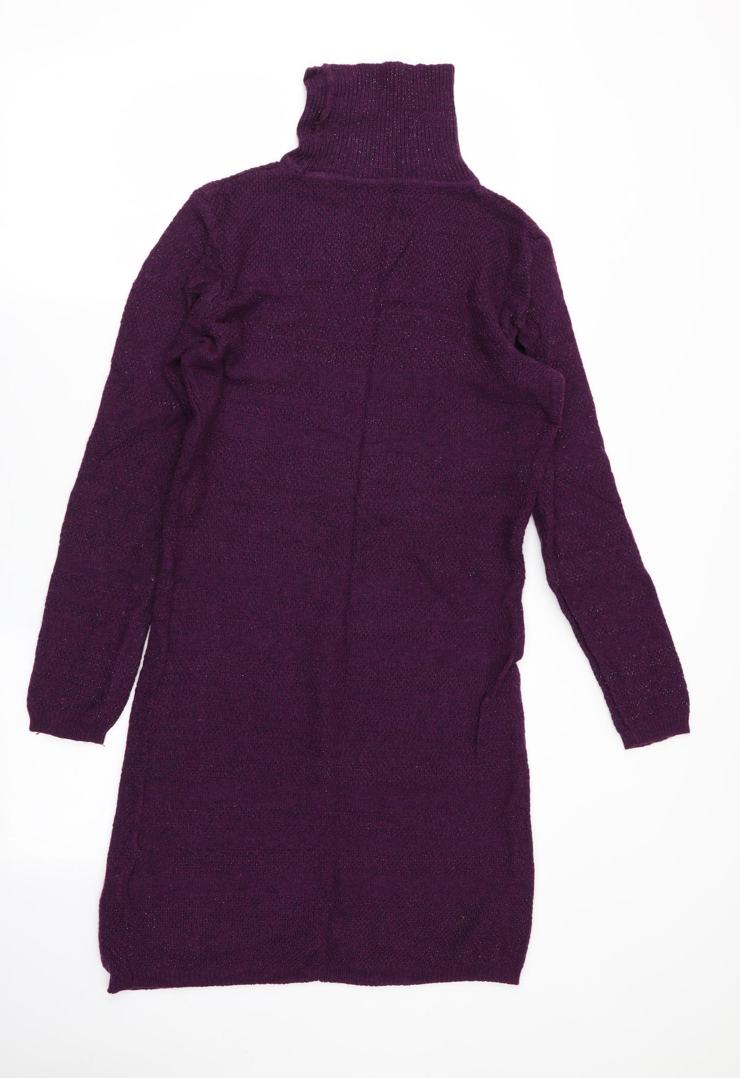 Preworn Womens Purple   Jumper Dress  Size M