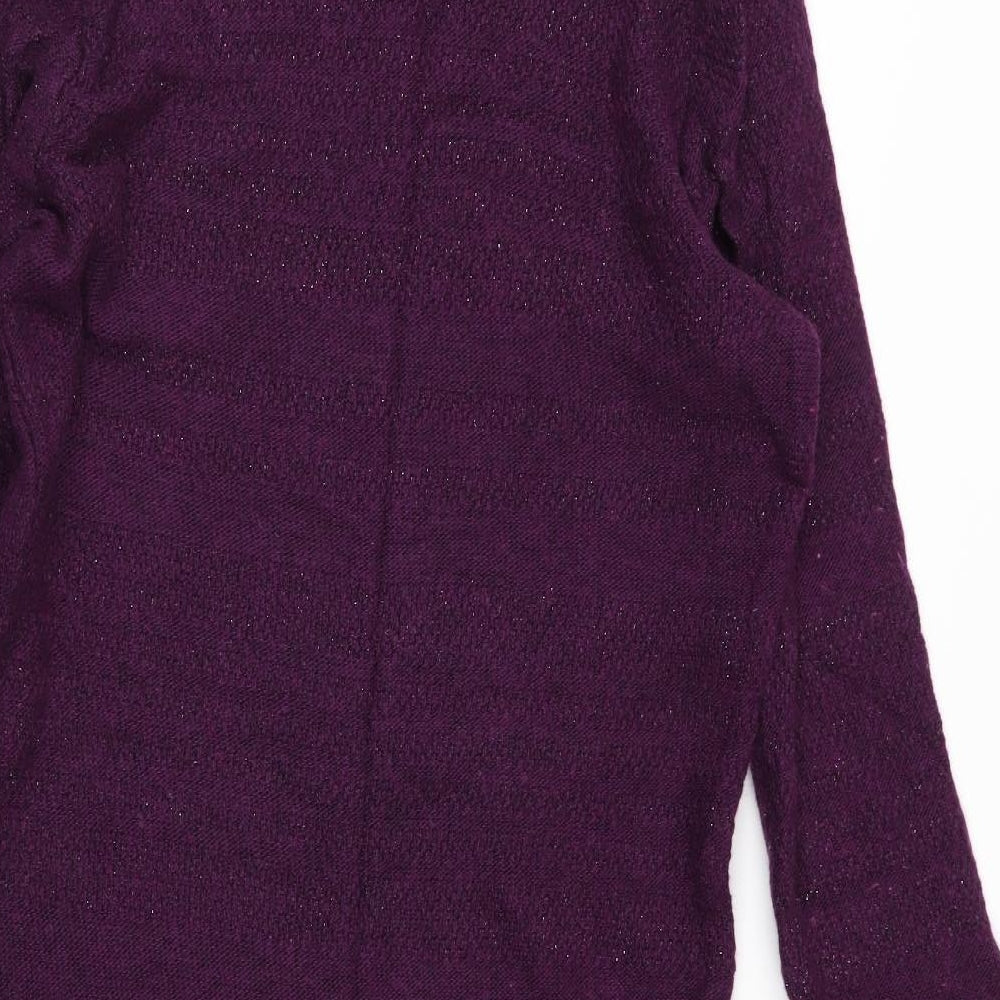 Preworn Womens Purple   Jumper Dress  Size M
