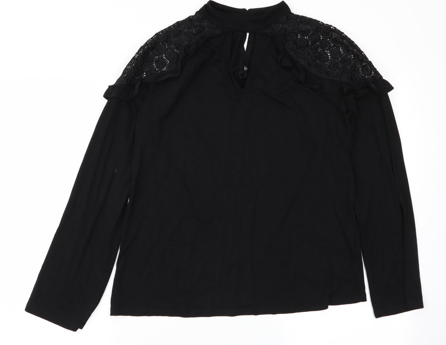 by very Womens Black   Basic Blouse Size 10