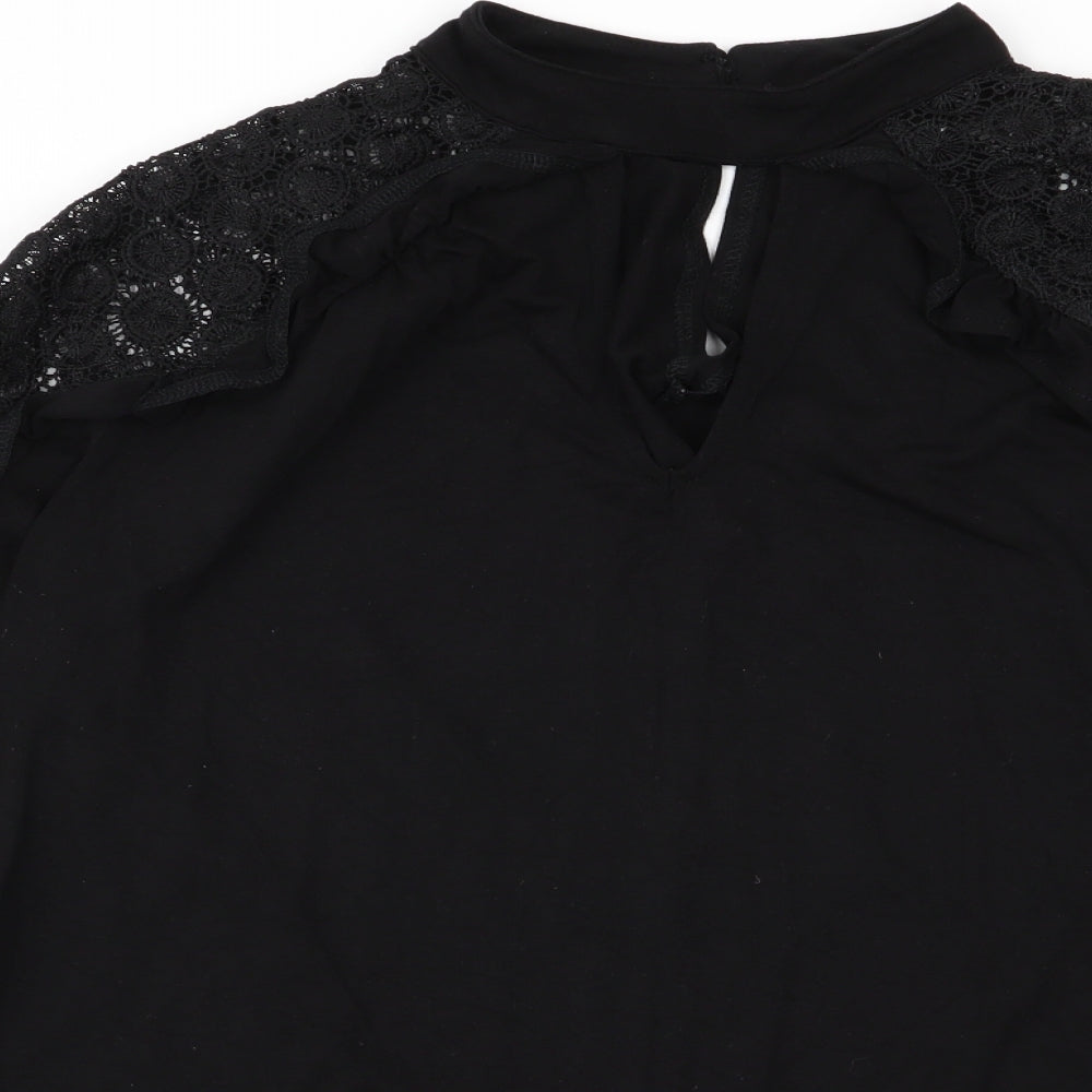 by very Womens Black   Basic Blouse Size 10