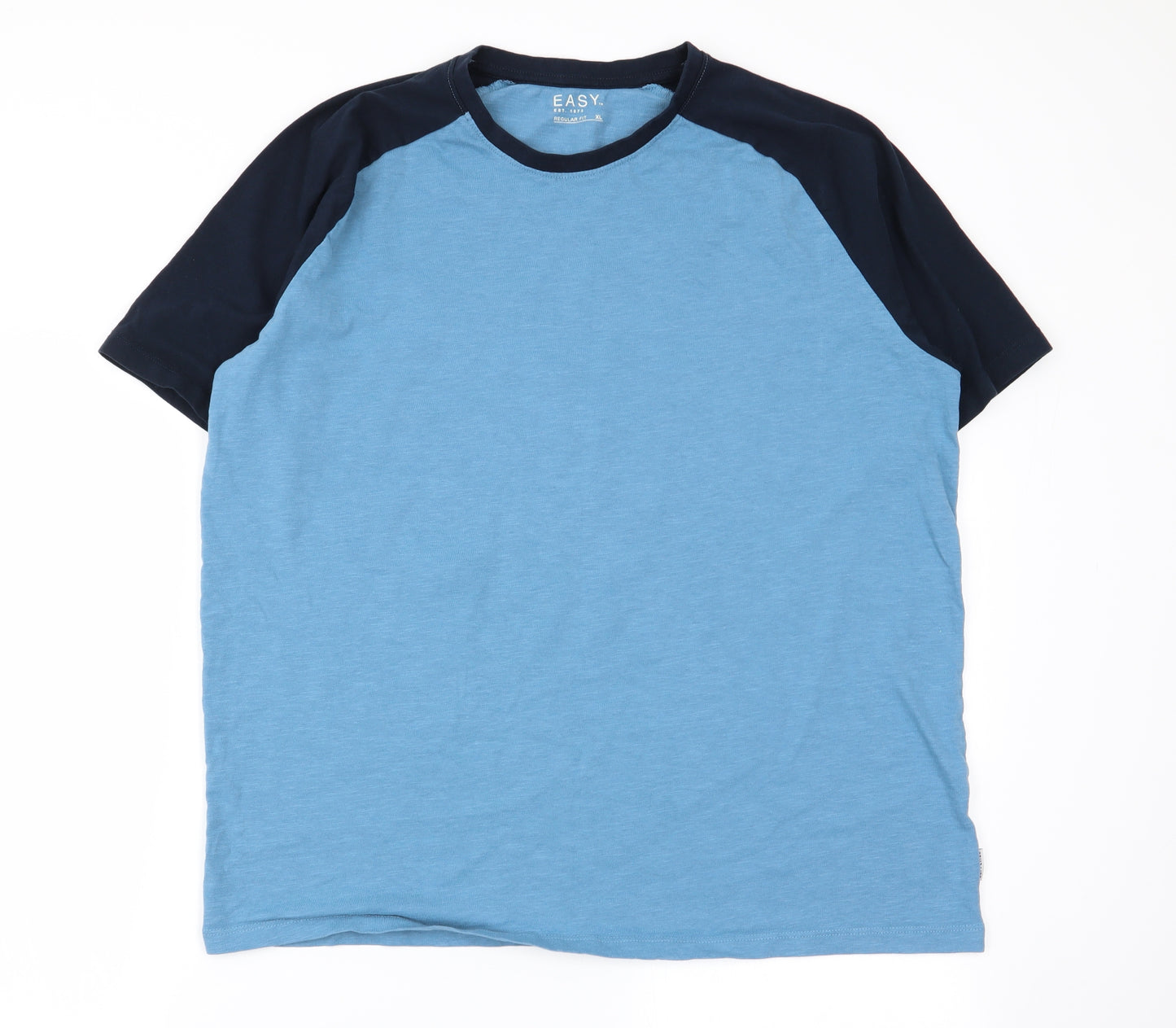 Easy Mens Blue    T-Shirt Size XL