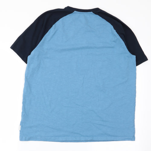 Easy Mens Blue    T-Shirt Size XL