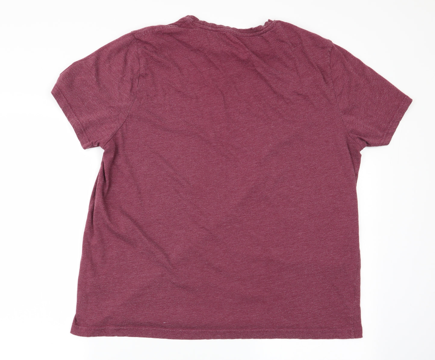 Asda George Mens Red    T-Shirt Size 2XL