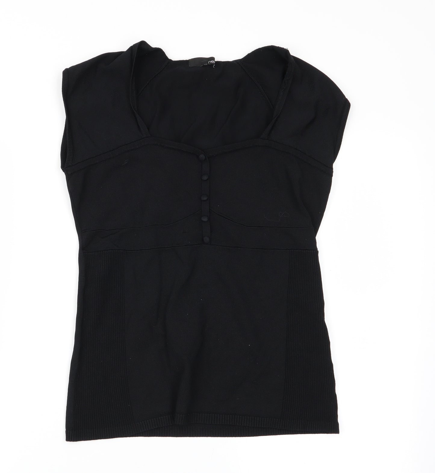 NEXT Womens Black   Basic T-Shirt Size 12