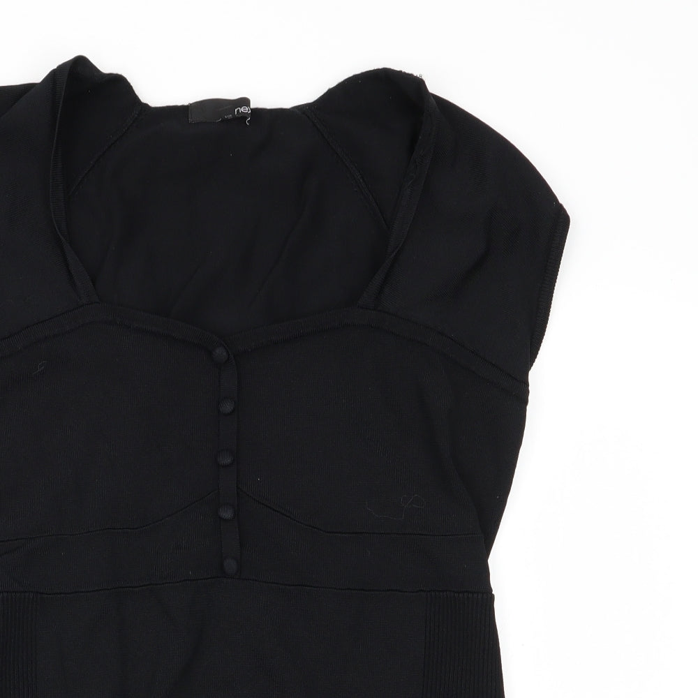 NEXT Womens Black   Basic T-Shirt Size 12