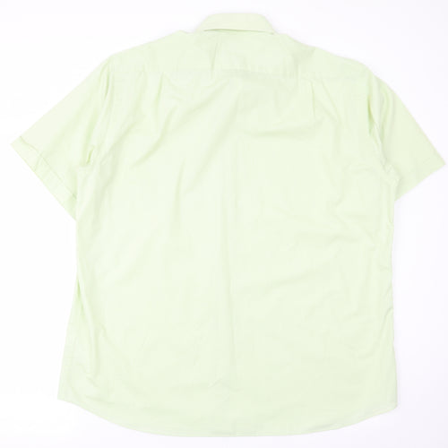 jack reed Mens Green    Dress Shirt Size 17