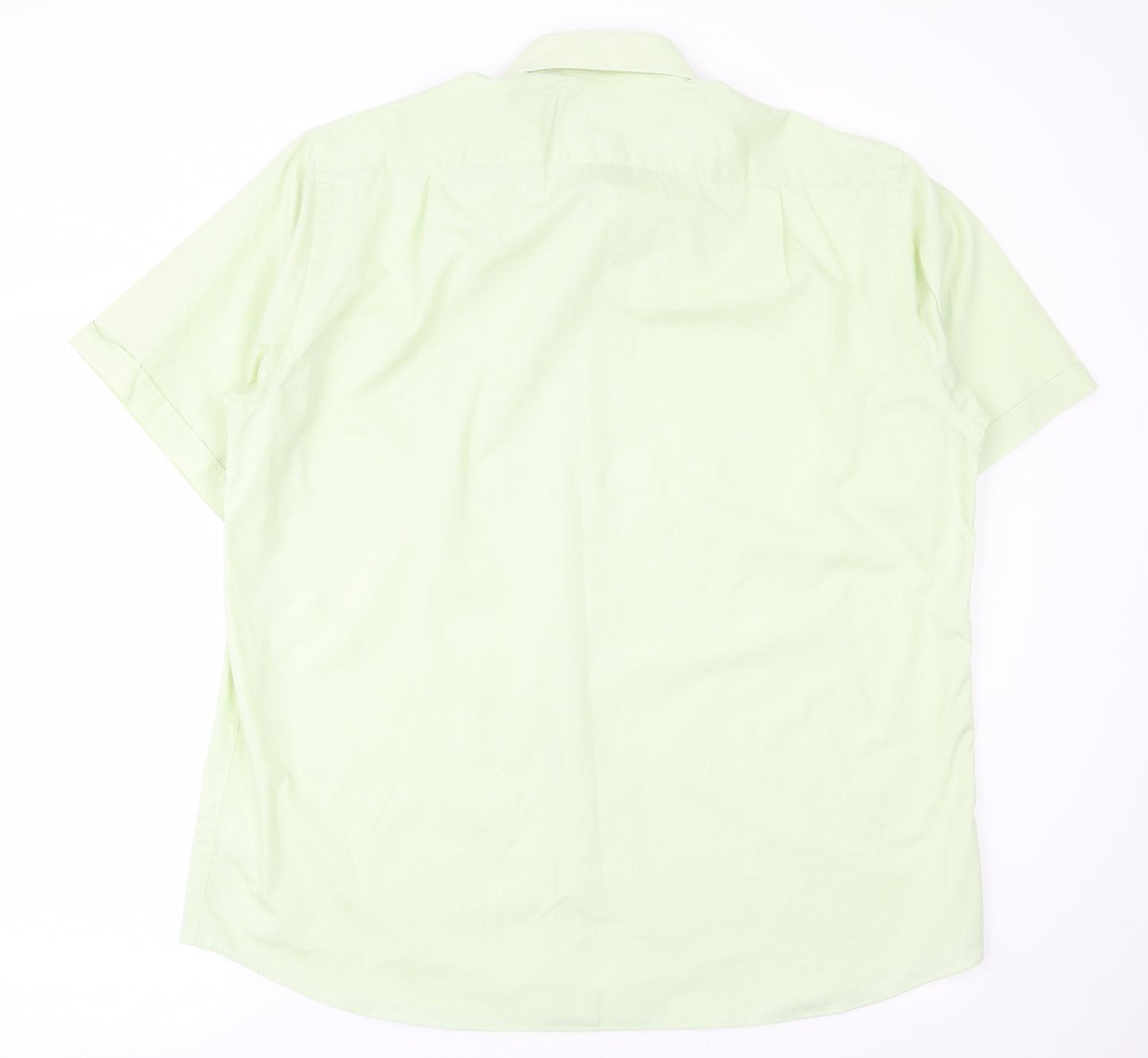 jack reed Mens Green    Dress Shirt Size 17