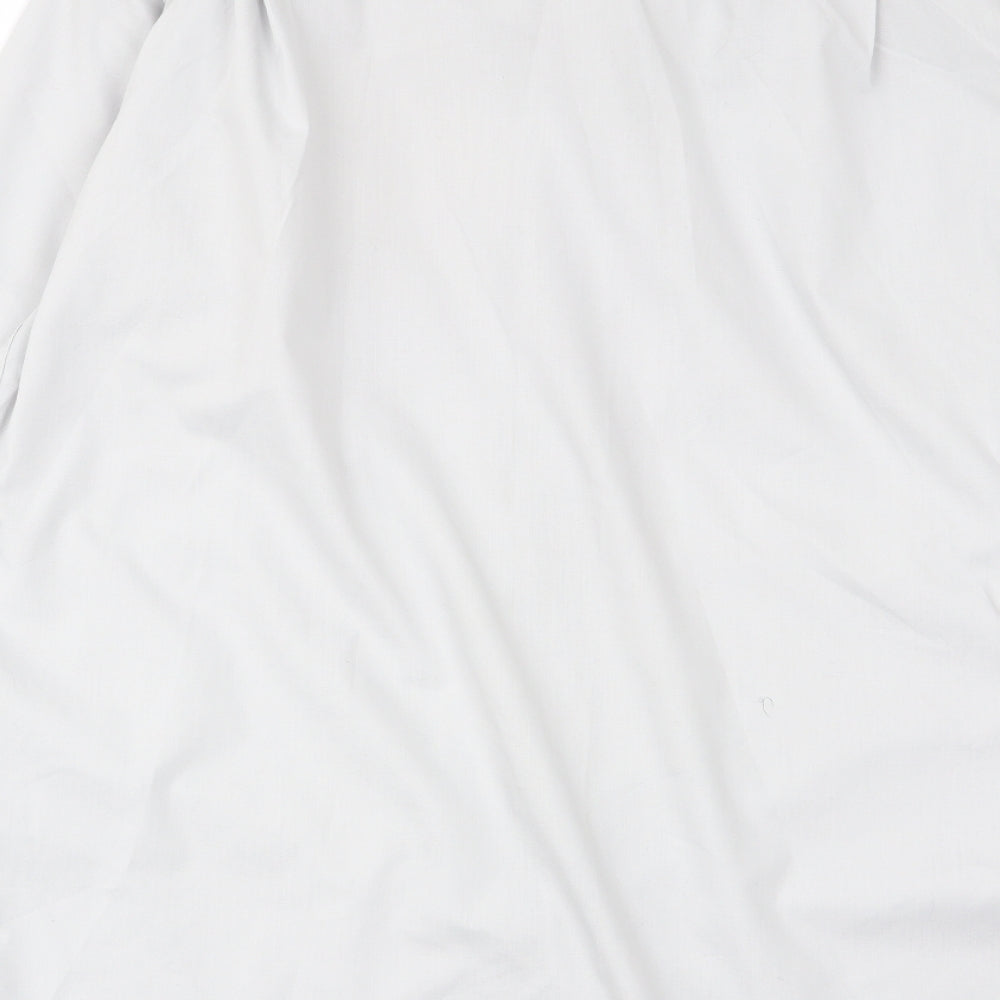 Peter England Mens Grey    Dress Shirt Size 16.5