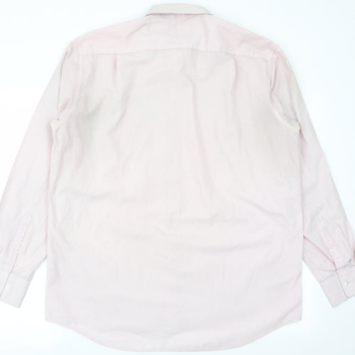 F&F Mens Multicoloured Striped   Dress Shirt Size 16.5