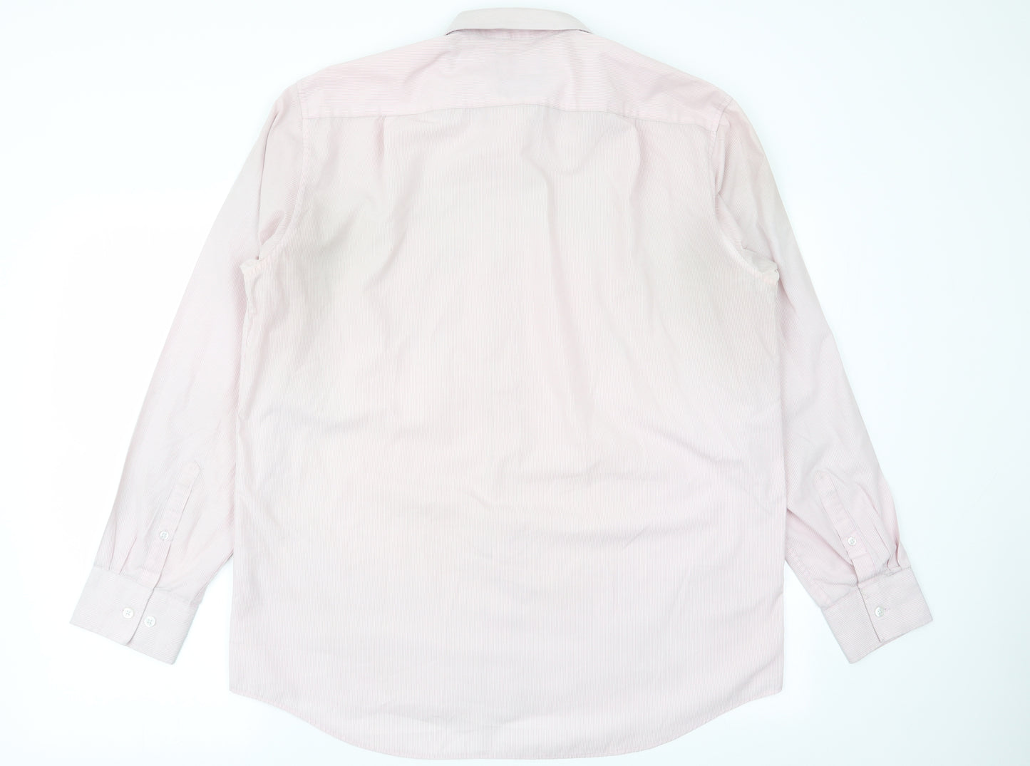 F&F Mens Multicoloured Striped   Dress Shirt Size 16.5