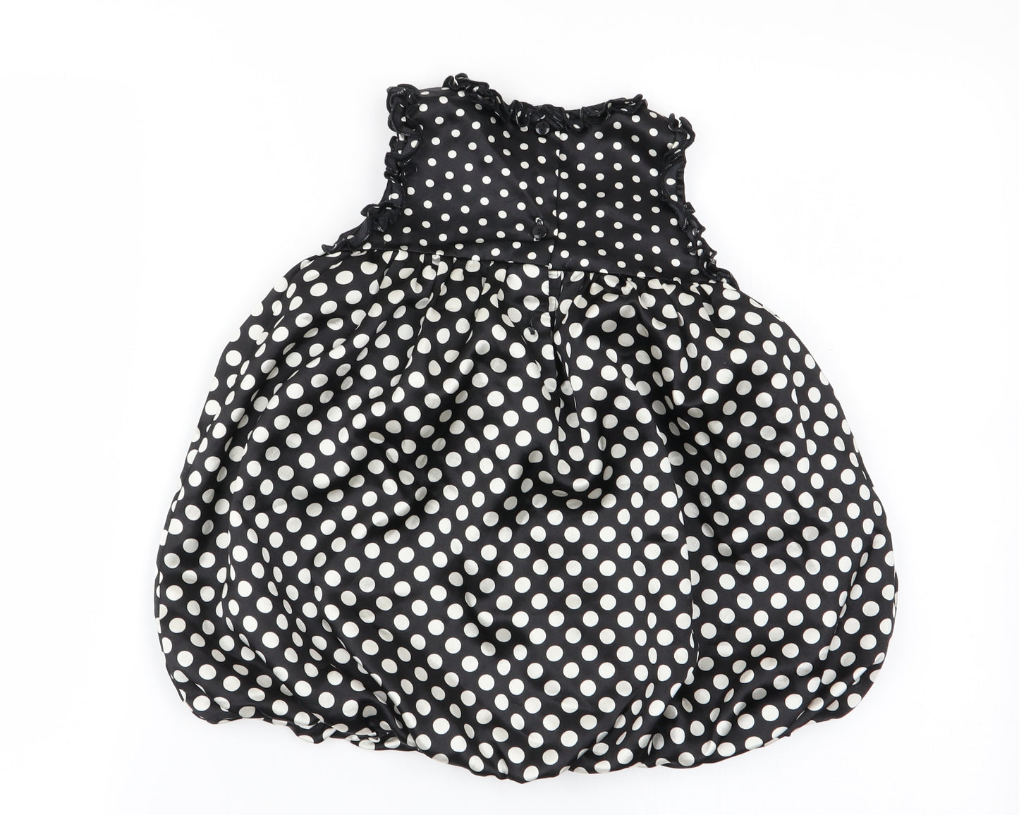 Asda George Girls Multicoloured Polka Dot  Fit & Flare  Size 9-12 Months