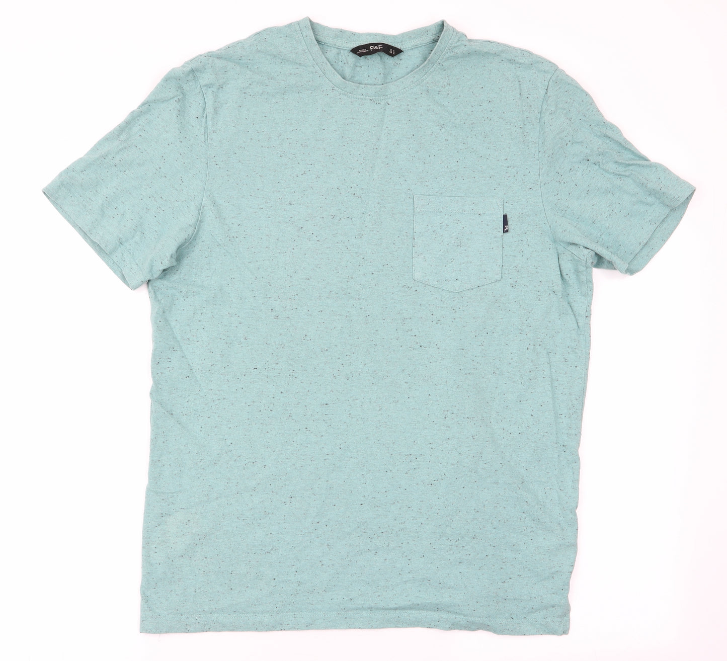 F&F Mens Green    T-Shirt Size M