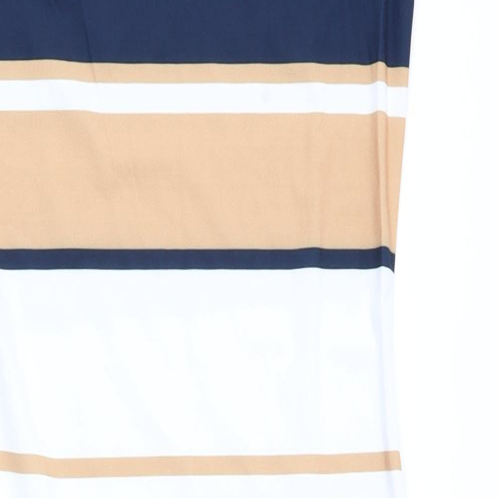 Preworn Womens Multicoloured Striped  Bodycon  Size S