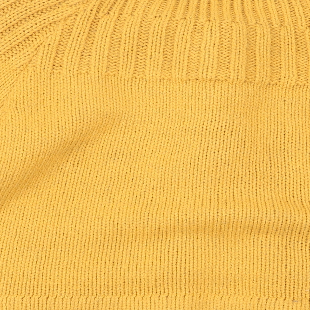 Asda George Womens Yellow   Cardigan Jumper Size 8