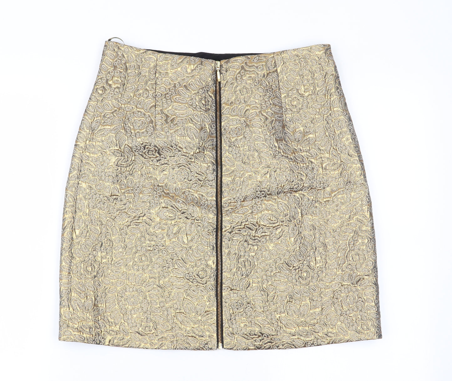 Limited Edition Womens Multicoloured Geometric  Flare Skirt Size 10