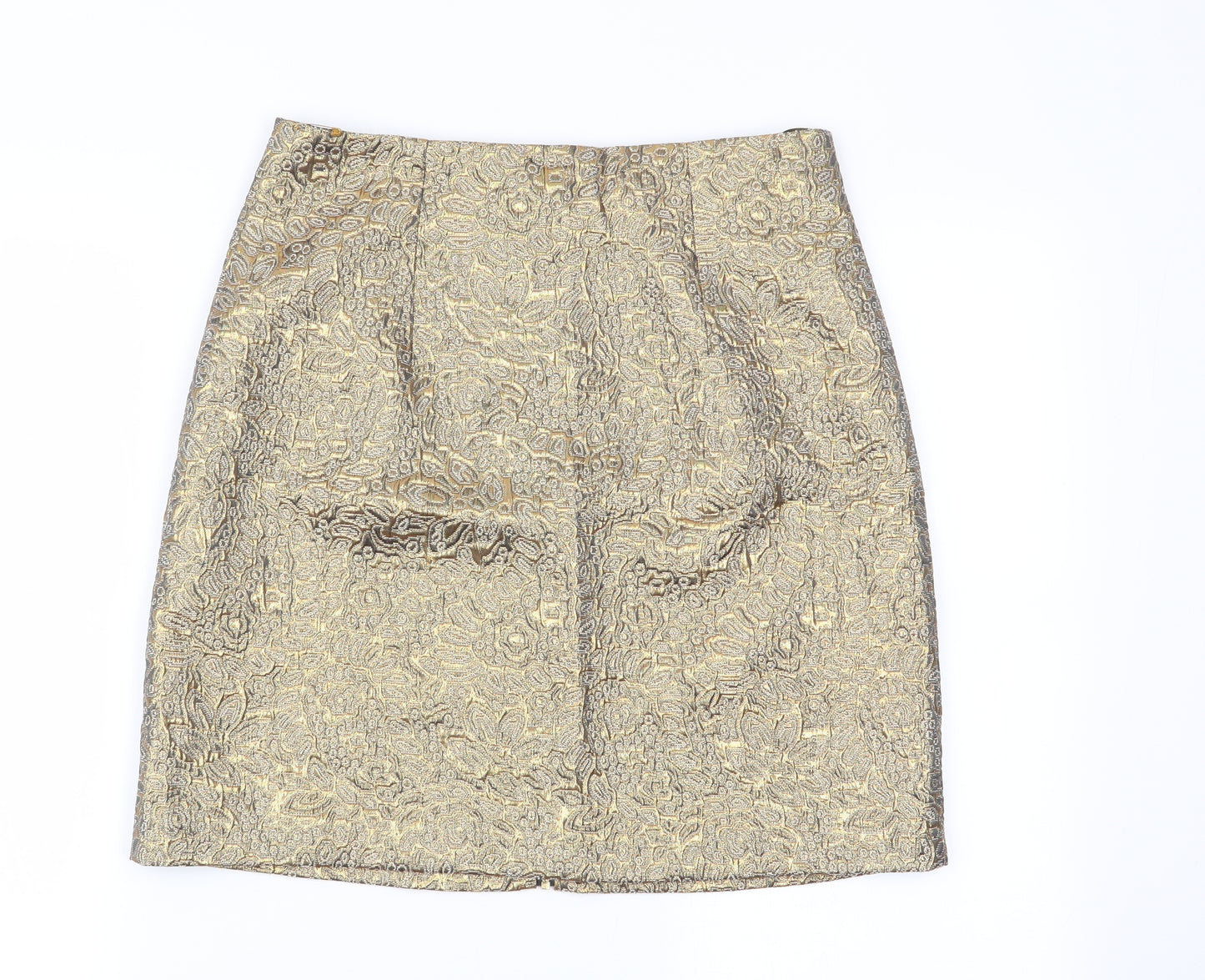 Limited Edition Womens Multicoloured Geometric  Flare Skirt Size 10