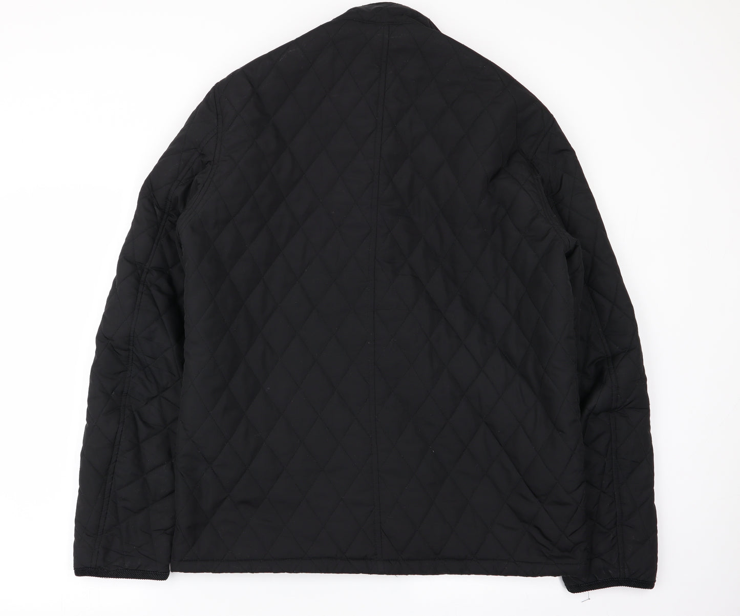 Easy Mens Black   Jacket Coat Size M