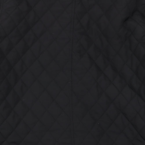 Easy Mens Black   Jacket Coat Size M