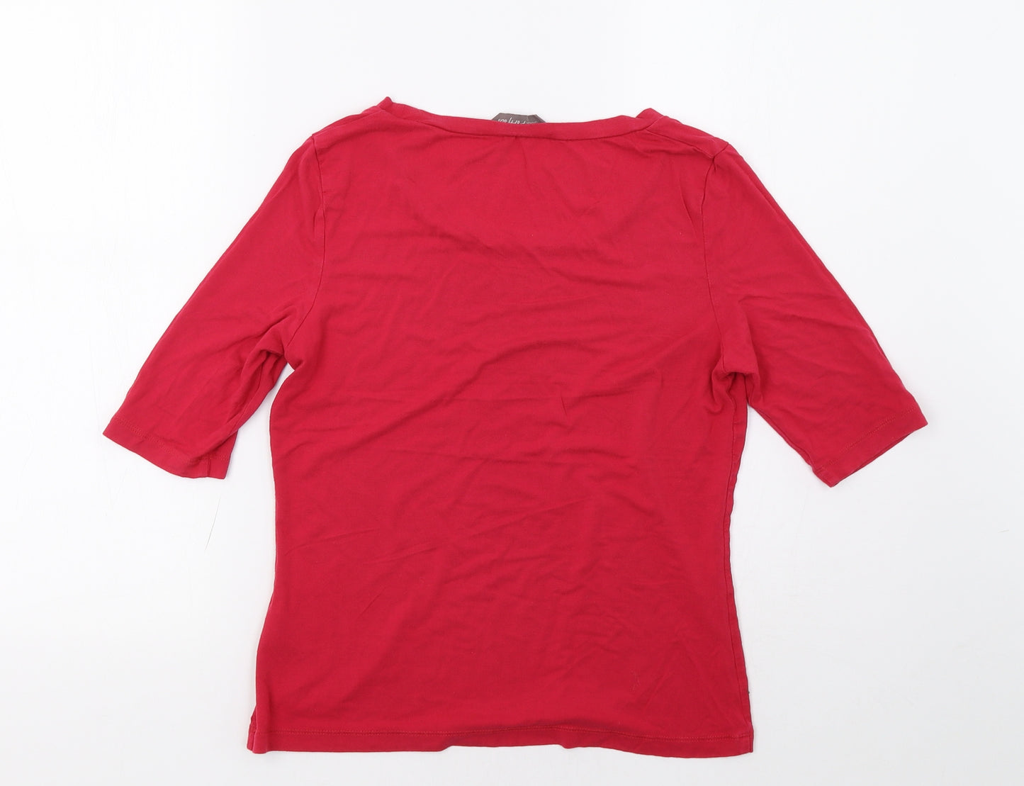 Marks and Spencer Womens Pink   Basic T-Shirt Size 10