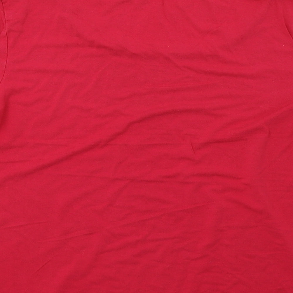 Marks and Spencer Womens Pink   Basic T-Shirt Size 10