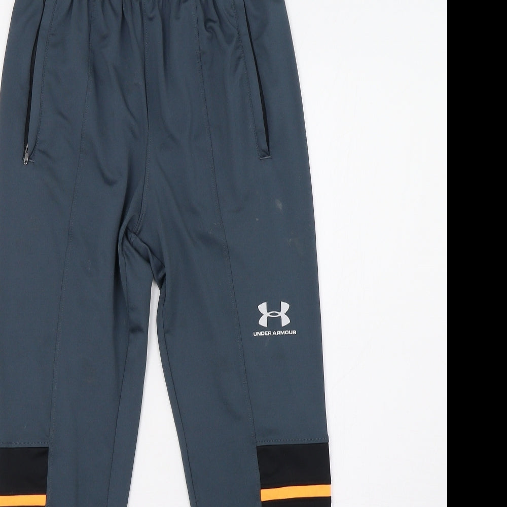 Under armour Boys Grey   Jogger Trousers Size M