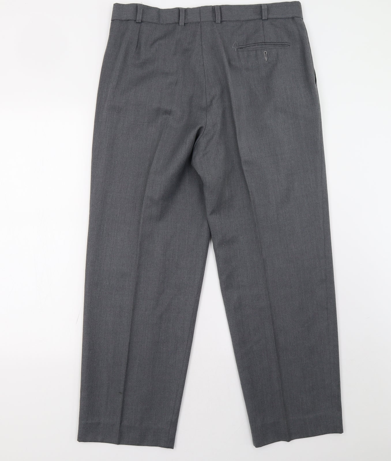 Marks and Spencer Mens Grey   Trousers  Size 36 L31 in
