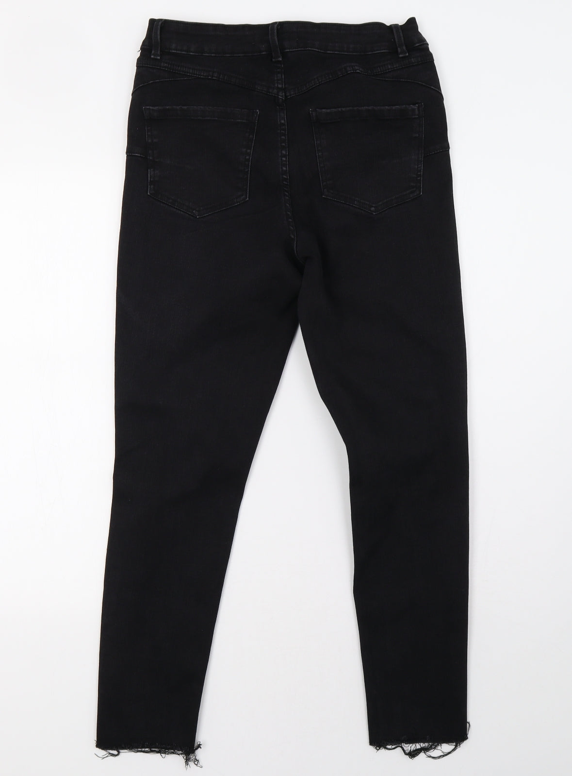 newlook Womens Black  Denim Skinny Jeans Size 12 L29 in