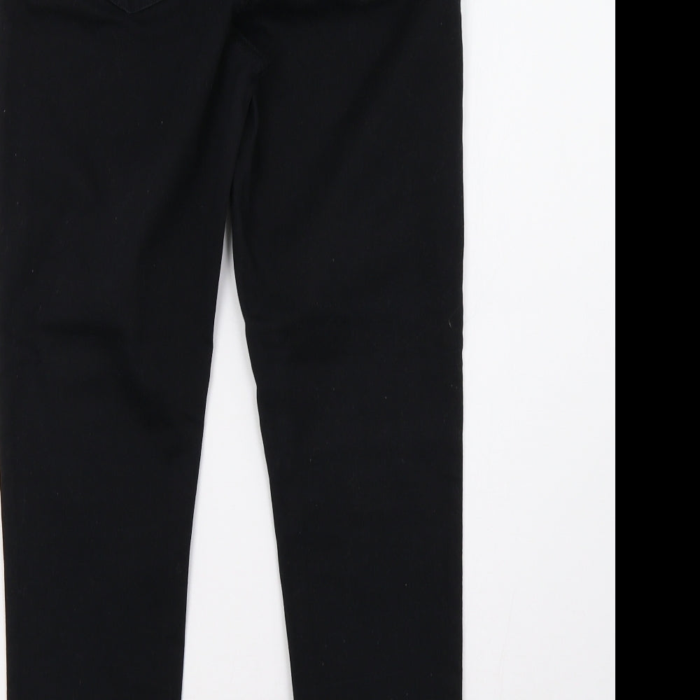 New Look Womens Black  Denim Jegging Trousers Size 14 L30 in