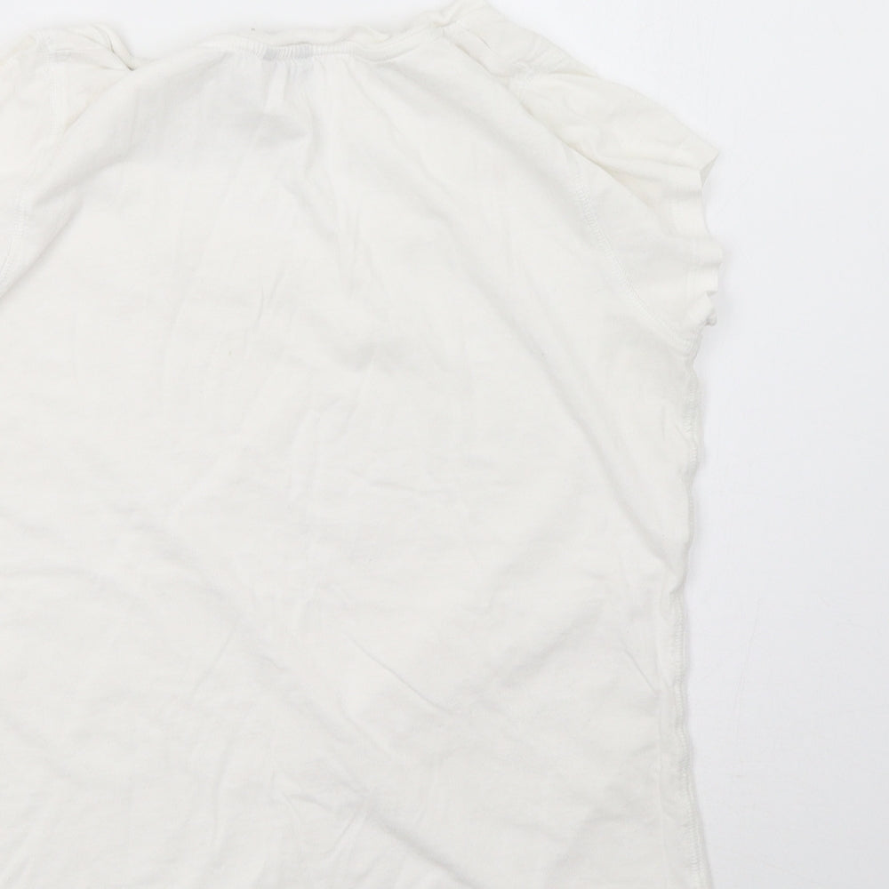 Jigsaw Womens White   Basic T-Shirt Size M