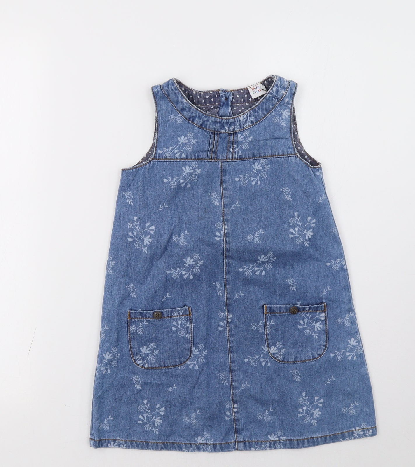Mini Club Girls Blue   A-Line  Size 3-4 Years