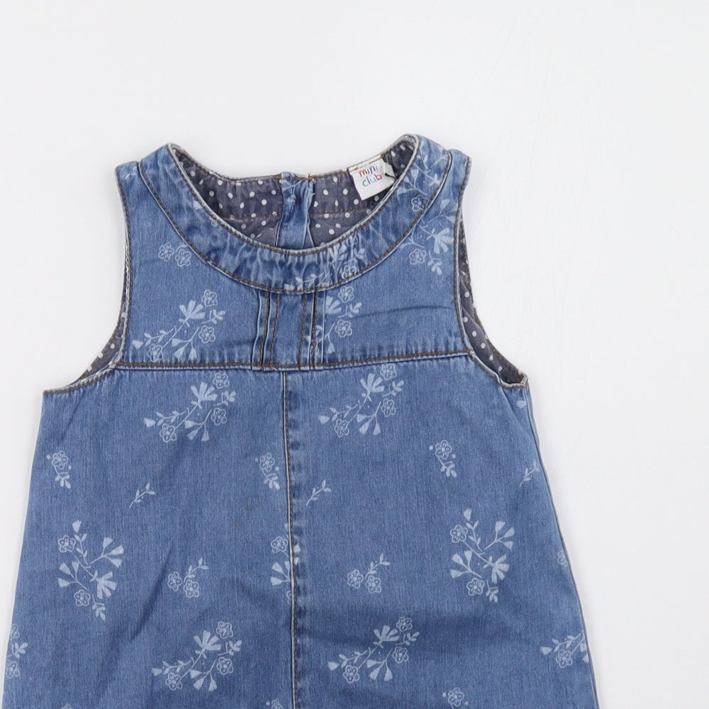 Mini Club Girls Blue   A-Line  Size 3-4 Years