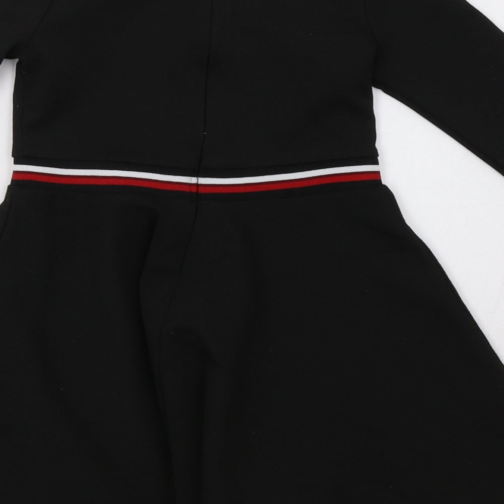 Marks and Spencer Girls Black   A-Line  Size 4-5 Years