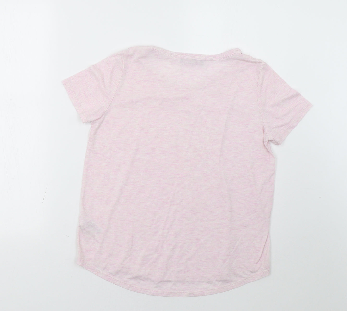 Marks and Spencer Womens Pink   Basic T-Shirt Size 12